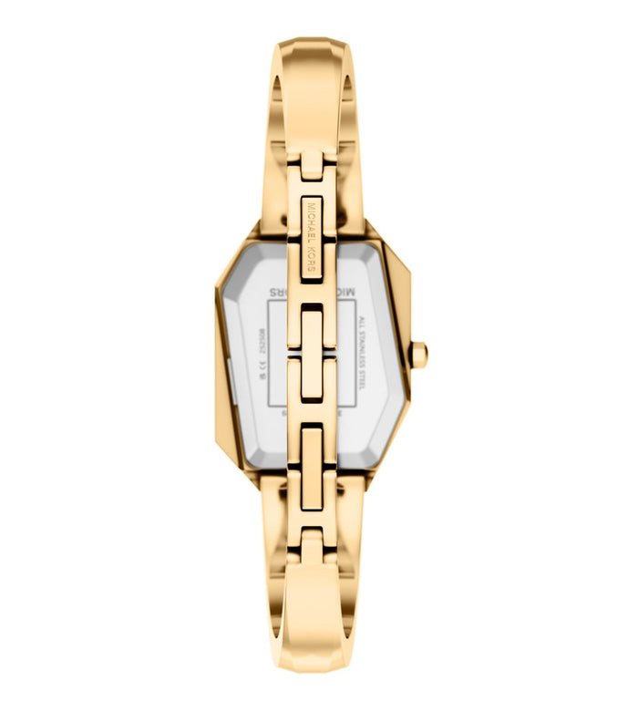 Michael Kors Quartz Gold Dial Analog Stainless Steel Women's Watch, MK7589