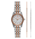 Michael Kors Quartz  Lexington Analog with Bracelet Women's Watch, MK4817SET