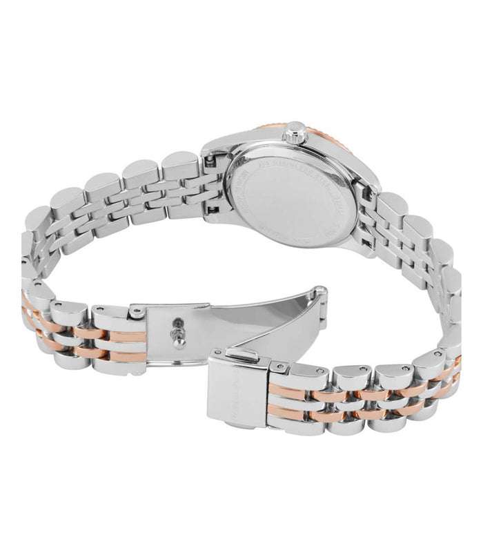 Michael Kors Quartz  Lexington Analog with Bracelet Women's Watch, MK4817SET