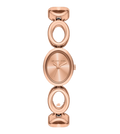 Michael Kors Quartz Rose Gold Dial Analog Stainless Steel Women's Watch, MK4981