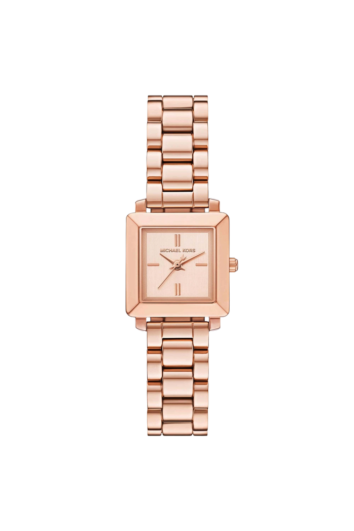 Michael Kors Quartz Rose Gold Dial Analog Stainless Steel Women's Watch, MKO1191