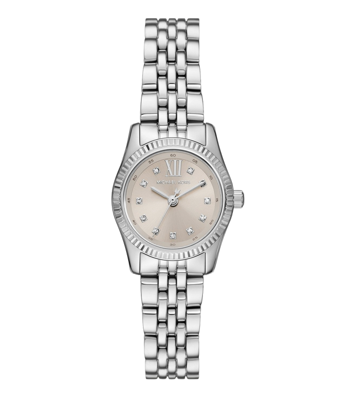 Michael Kors Quartz Silver Dial Analog Stainless Steel Women's Watch, MK4843
