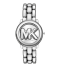 Michael Kors Quartz Silver Dial Analog Stainless Steel Women's Watch, MK4963