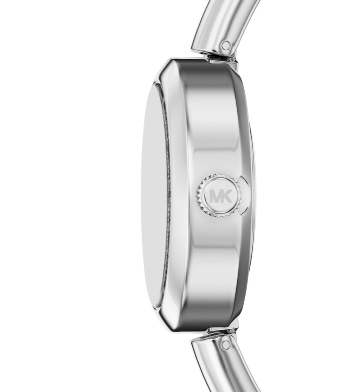 Michael Kors Quartz Silver Dial Analog Stainless Steel Women's Watch, MK7595