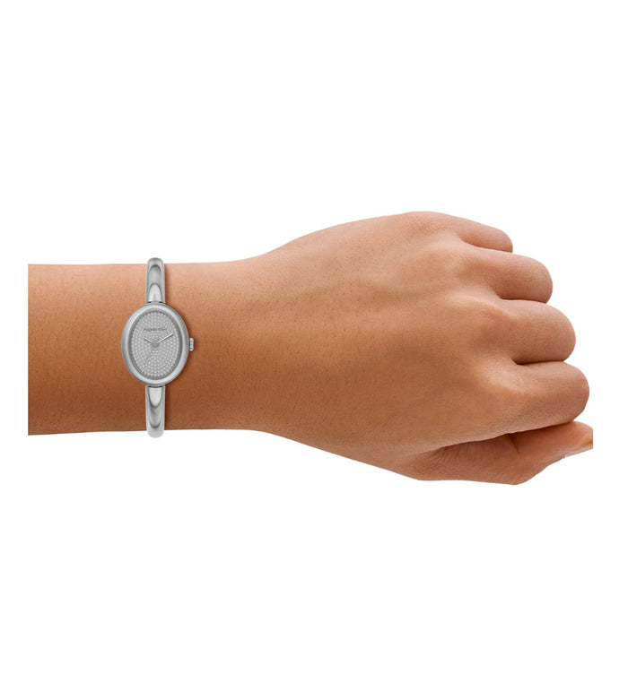 Michael Kors Quartz Silver Dial Analog Stainless Steel Women's Watch, MK7595