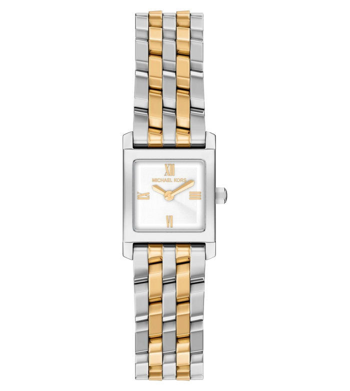 Michael Kors Quartz Silver Dial Analog Stainless Steel Women's Watch, MK7612