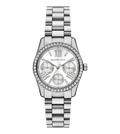 Michael Kors Quartz Silver Dial Multi-Function Stainless Steel Women's Watch, MK4979