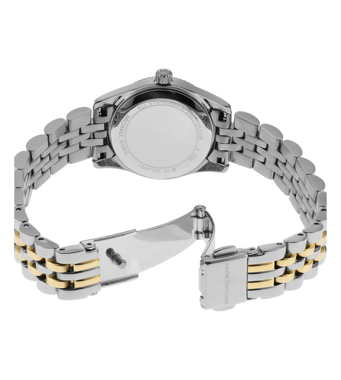 Michael Kors Quartz White Dial Analog Stainless Steel Women's Watch, MK4740