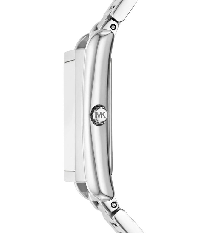 Michael Kors Quartz White Dial Analog Stainless Steel Women's Watch, MK4906