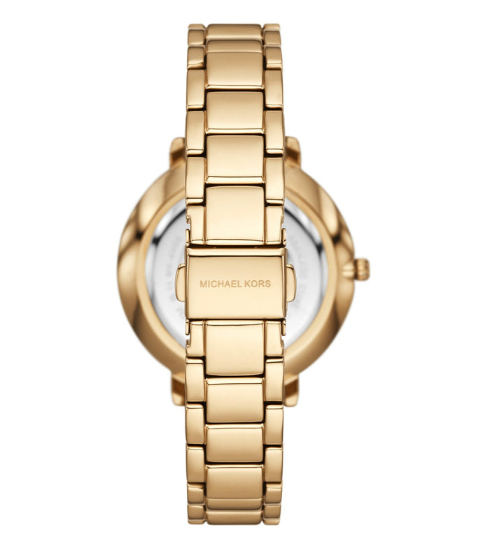 Michael Kors Quartz White Dial Analog Stainless Steel Women's Watch, MK4919