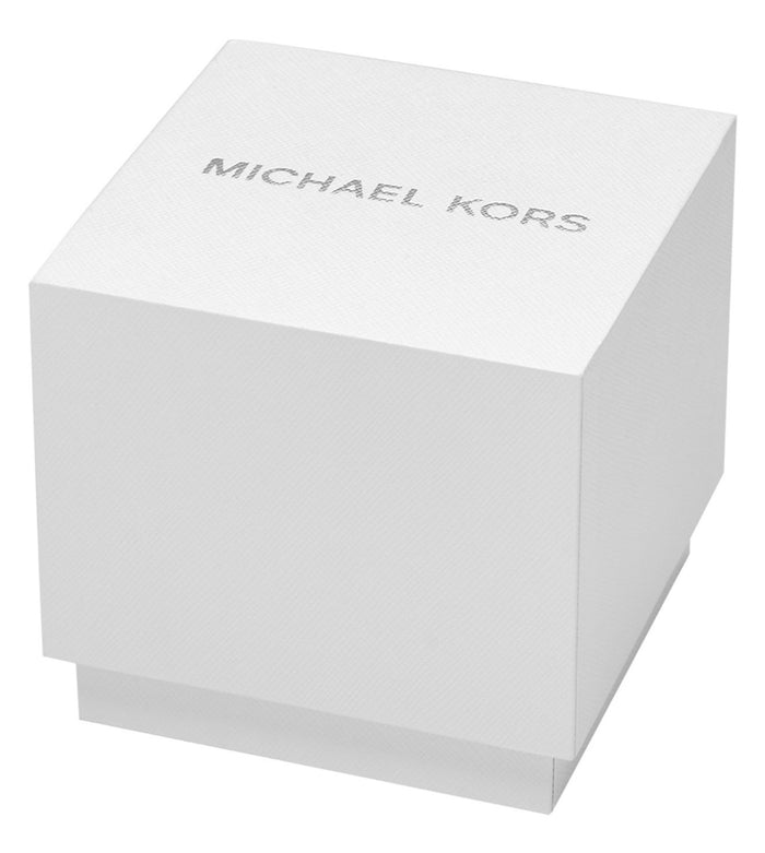Michael Kors Quartz White Dial Analog Stainless Steel Women's Watch, MK4919