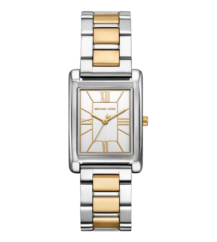 Michael Kors Quartz White Dial Analog Stainless Steel Women's Watch, MK4967