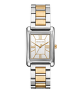 Michael Kors Quartz White Dial Analog Stainless Steel Women's Watch, MK4967