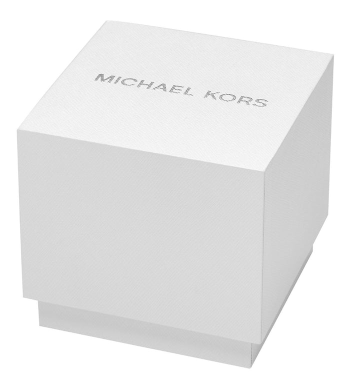 Michael Kors Quartz White Dial Analog Stainless Steel Women's Watch, MK4967