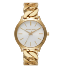 Michael Kors Quartz White Dial Analog Stainless Steel Women's Watch, MK7472