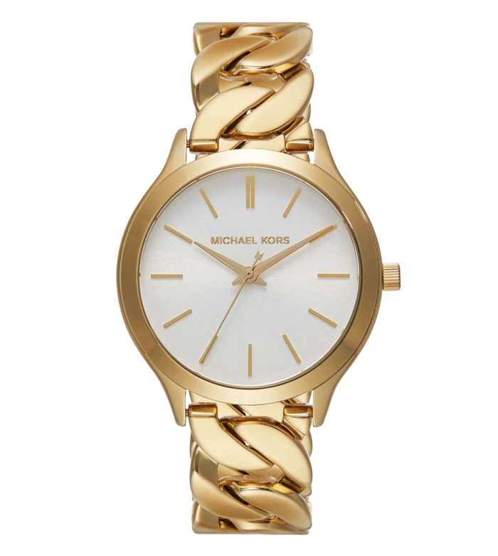 Michael Kors Quartz White Dial Analog Stainless Steel Women's Watch, MK7472