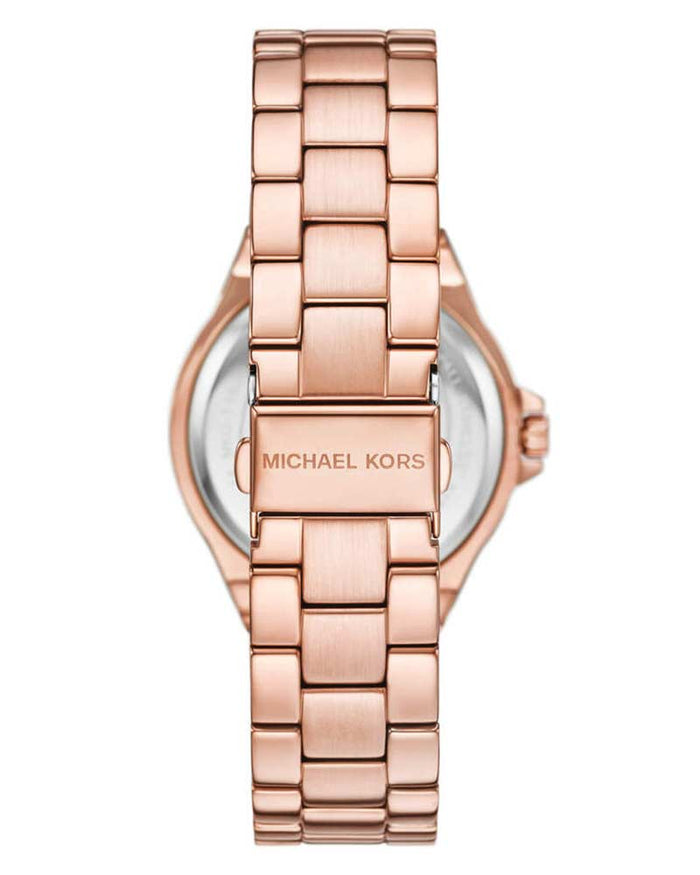 Michael Kors Quartz White Dial Analog Stainless Steel Women's Watch, MKO1187