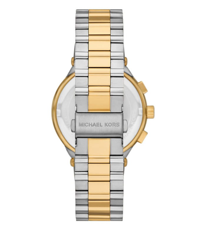 Michael Kors Quartz White Dial Chronograph Stainless Steel Men's Watch, MK9221