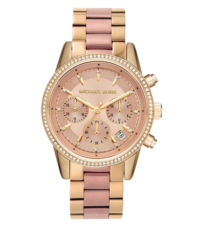 Michael Kors Ritz Two Tone Women's Watch, MK6475