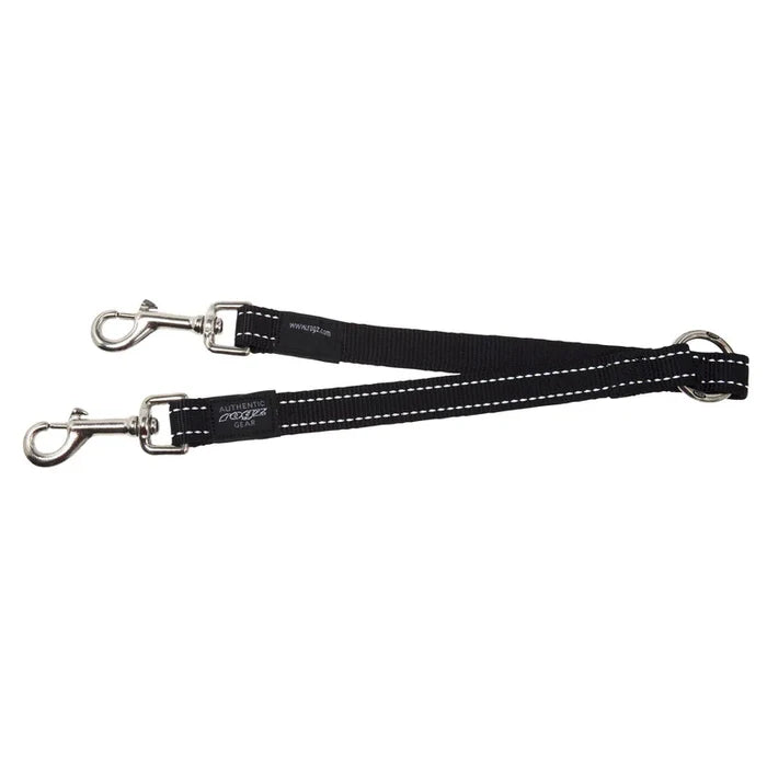 Rogz Double Split Lead black m