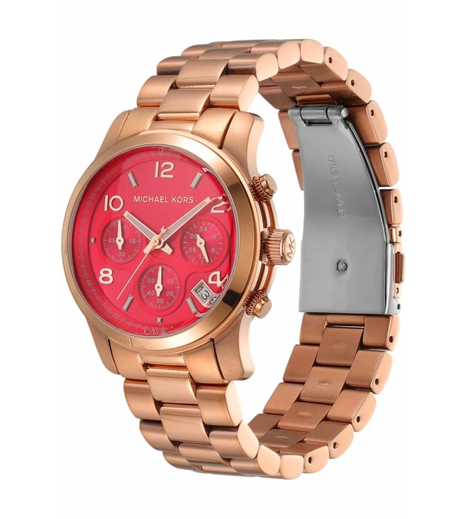 Michael Kors Runway Rose Gold Women's Watch, MK7352
