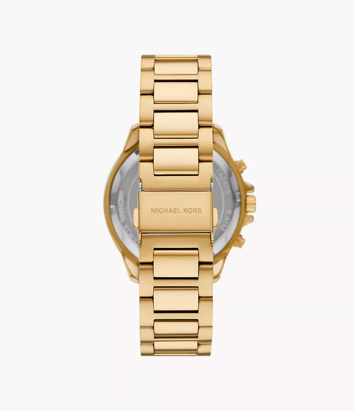 Michael Kors Sage Chronograph Gold-Tone Stainless Steel Men's Watch, MK9192