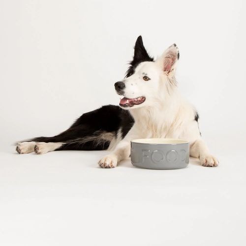 Scruffs | Classic Dog Food Bowl | Grey - 19cm