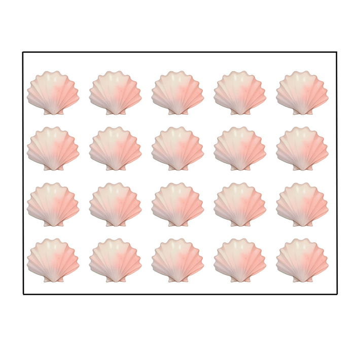 Seashell Wall Decal Pack – Set of 20