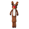 Squeaky Reindeer | Soft Christmas Dog Toy by Happy Pet