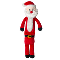 Squeaky Santa | Soft Christmas Dog Toy by Happy Pet