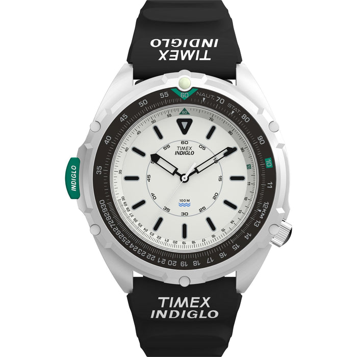 Timex 1995 Intrepid Reissue 46mm Synthetic Rubber Strap Men's Watch, TW2Y05800UJ