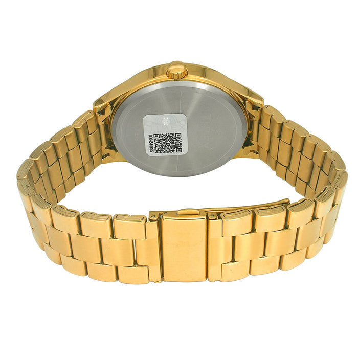 Timex Analog Silver Round Brass Dial Men's Watch, TWEG18421