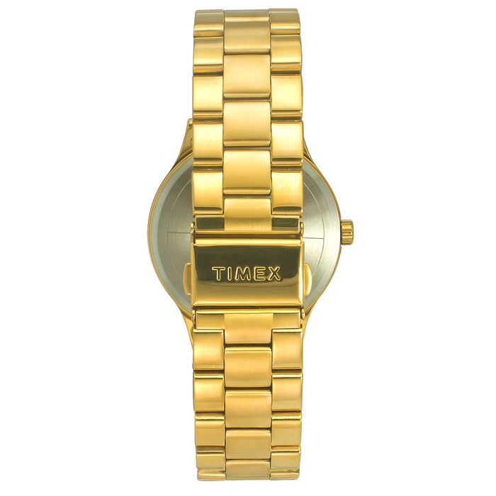 Timex Analog Silver Round Brass Dial Men's Watch, TWEG18421