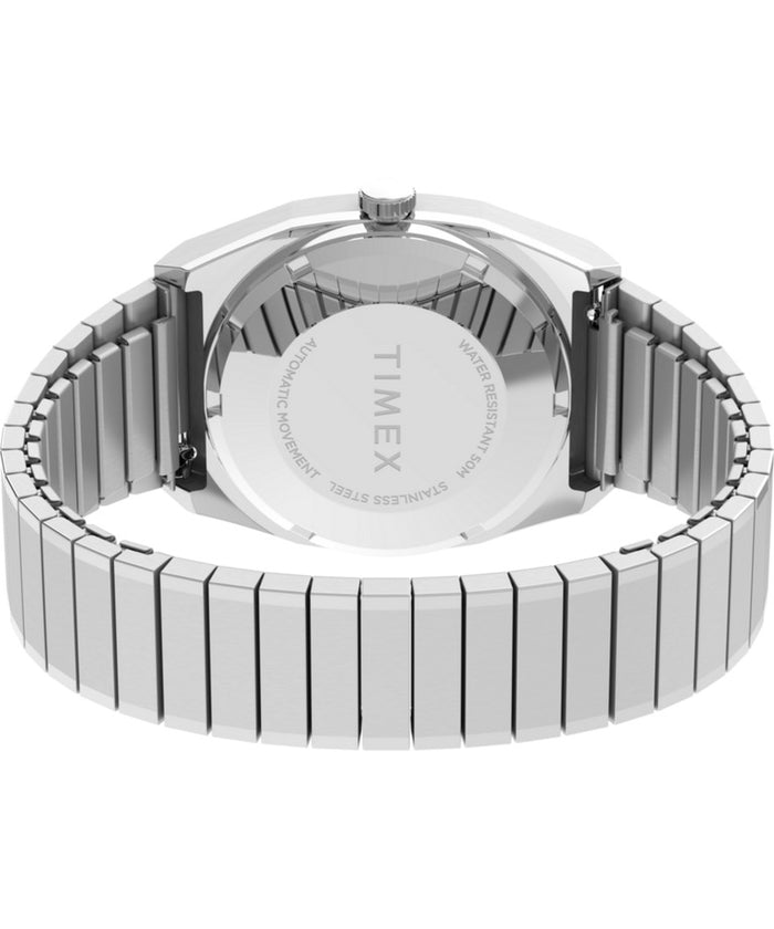 Timex Automatic 1983 E Line Reissue 34mm Stainless Steel Expansion Band Men's Watch , TW2W70800IK