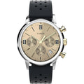 Timex Beige Analog Round Stainless Steel Dial Men's Watch, TW2W10000UJ