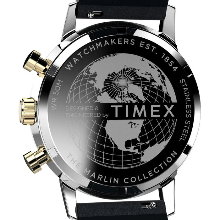 Timex Beige Analog Round Stainless Steel Dial Men's Watch, TW2W10000UJ
