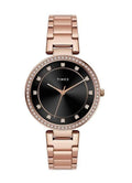 Timex Black Dial Women's Watch, TWEL18725