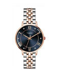 Timex Blue Dial with Roman Numbers Astrological Women's Watch, TWEL19110
