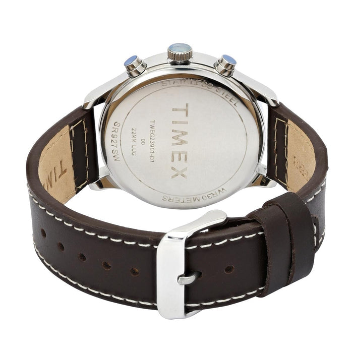 Timex Blue Round Dial Analog Men's Watch, TWEG23901