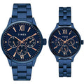 Timex Blue Round Dial Analog Unisex Watch, TW00PR313