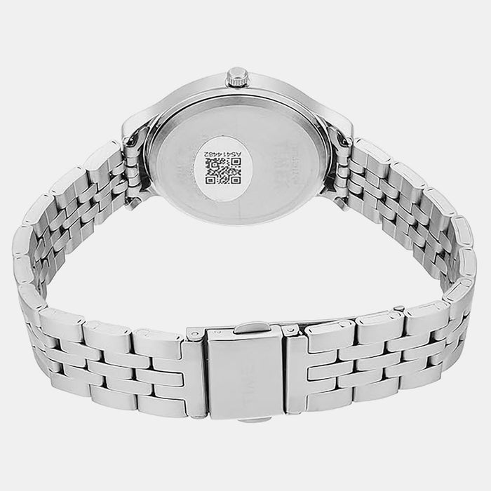 Timex Brass Dial & Stainless Steel Straps Analogue Women's Watch, TWTL12312