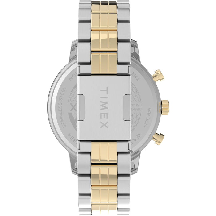 Timex Chicago Chronograph 43mm Stainless Steel Bracelet Men's Watch, TW2V01800UJ