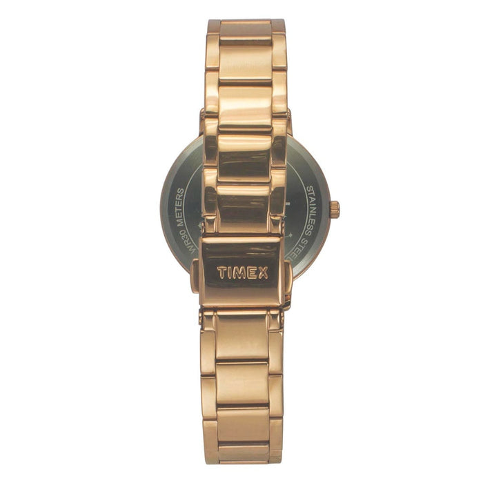 Timex Cosmic Awe Multifunction Round Dial Silver Women's Watch, TWEL18702