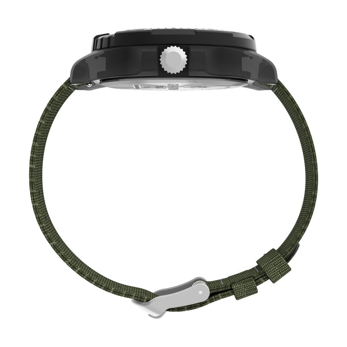 Timex Expedition Freedive Ocean 46mm Recycled Fabric Strap Men's Watch, TW2V40400X6