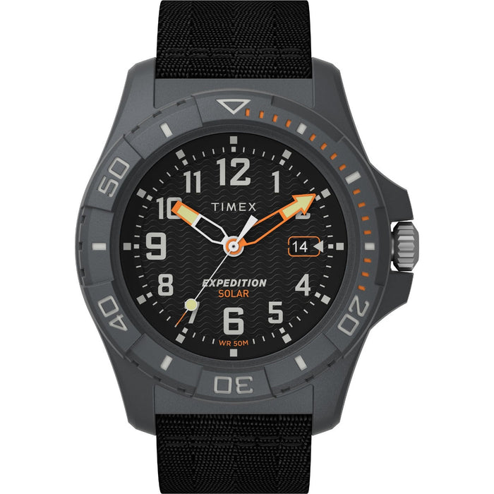 Timex Expedition Freedive Ocean 46mm Recycled Fabric Strap Men's Watch, TW2V40500X6