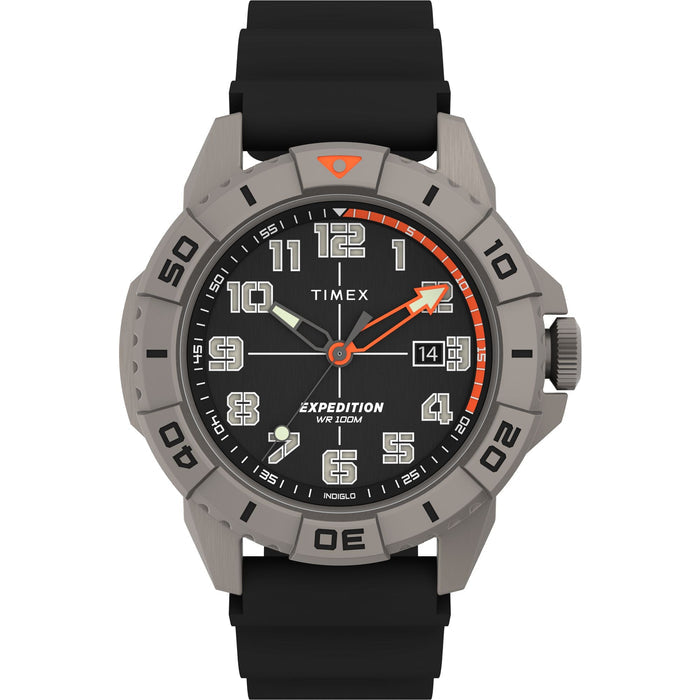 Timex Expedition Ridge 42mm Silicone Strap Men's Watch, TW2V40600X6