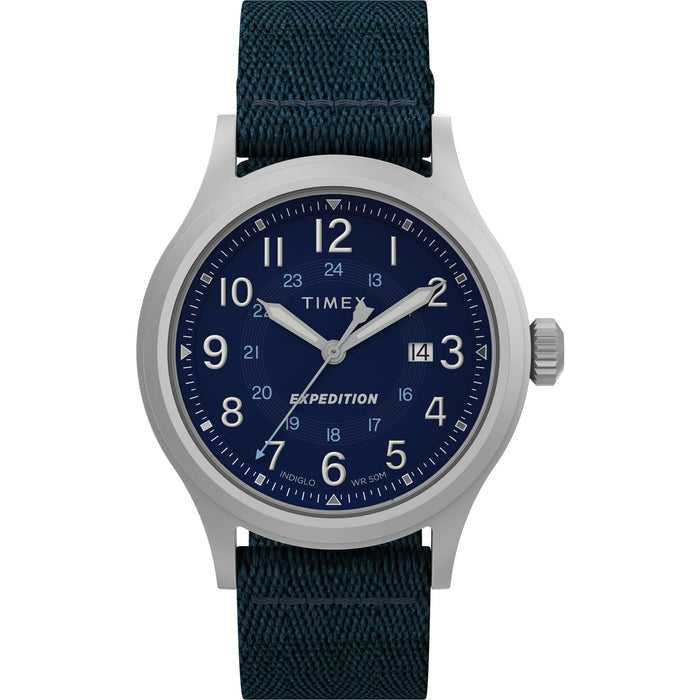 Timex Expedition Sierra 40mm Recycled Materials Fabric Strap Men's Watch, TW2V65600X6