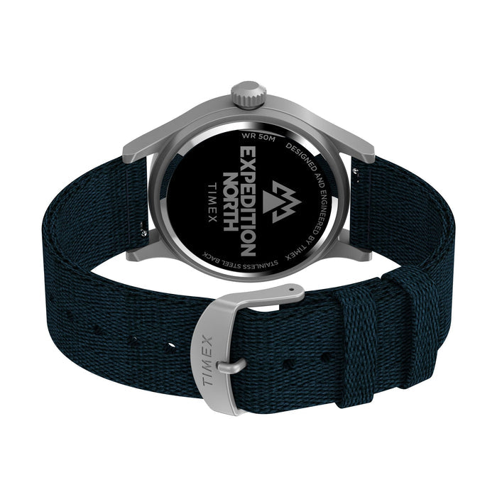 Timex Expedition Sierra 40mm Recycled Materials Fabric Strap Men's Watch, TW2V65600X6
