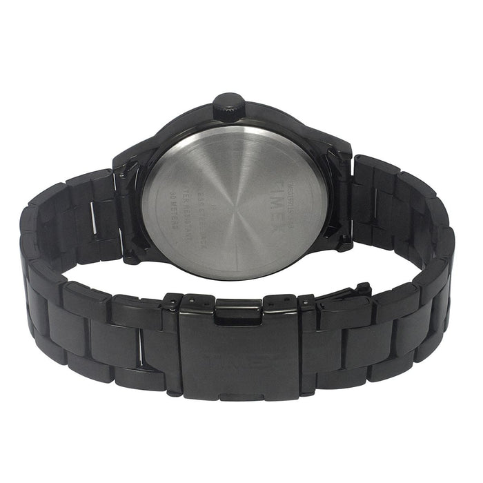 Timex Fashion Quartz Black Dial Chronograph Stainless Steel Men's Watch, TWEG19911