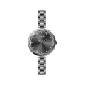 Timex Fashion Quartz Grey Dial Analog Brass Women's Watch, TWEL21703